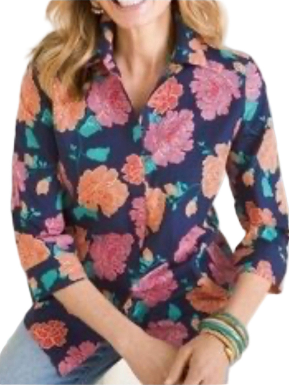 05. WOMENS CHICO’S 3/XL DETAIL TOP